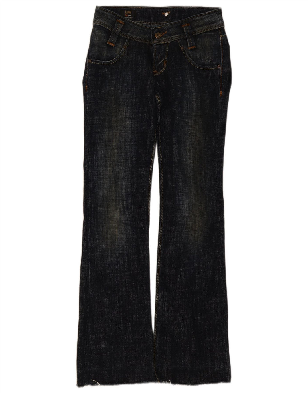 Blugi Lee pentru femei Leola Bootcut W26 L33 bumbac bleumarin