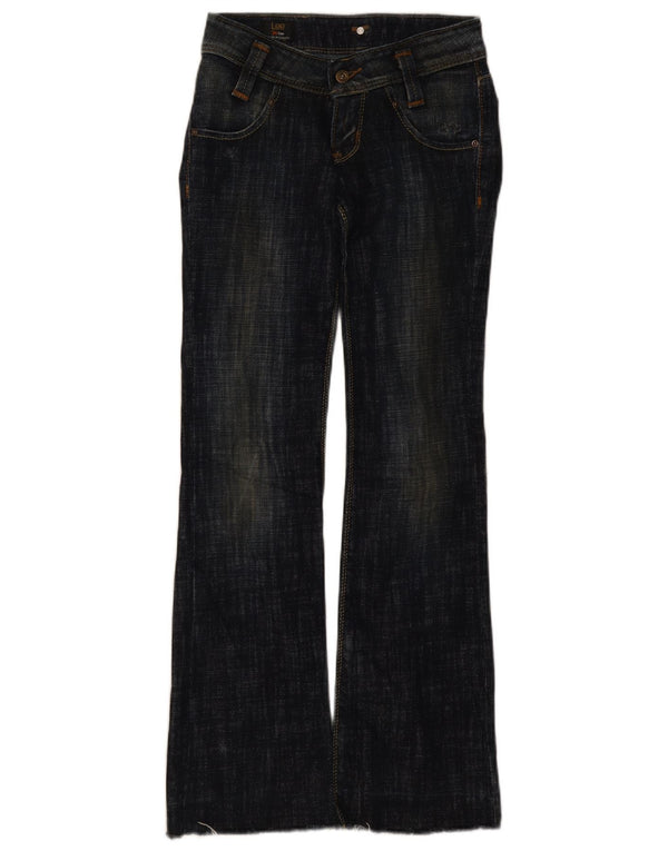 Blugi Lee pentru femei Leola Bootcut W26 L33 bumbac bleumarin