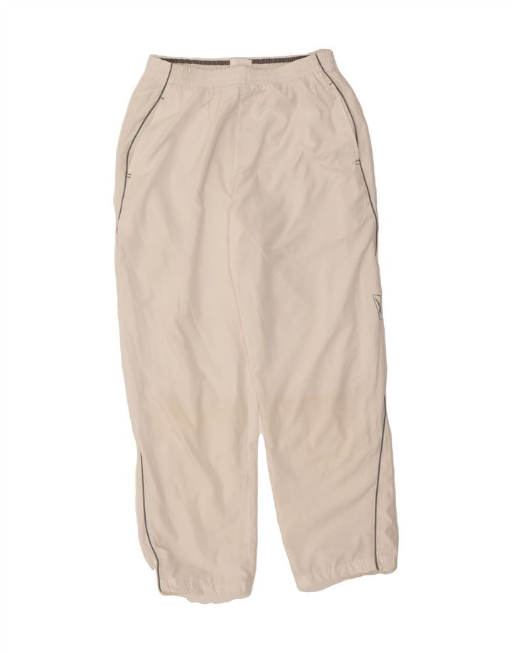 REEBOK Mens Tracksuit Trousers Medium  White Polyester Vintage Reebok and Second-Hand Reebok from Messina Hembry 