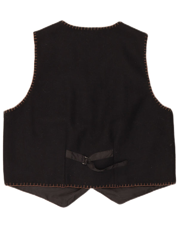 Vestă pentru femei VINTAGE UK 18 XL Lână color bloc gri