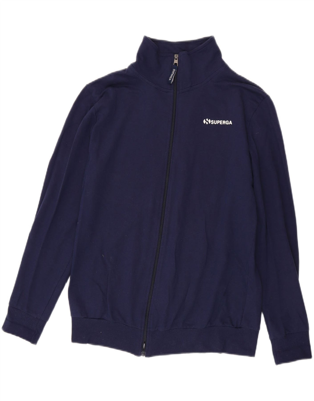 Jachetă de trening pentru femei SUPERGA UK 16 mare, albastru bleumarin, bumbac