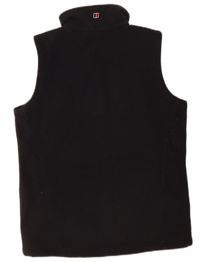 Gilet din lână pentru femei Berghaus UK 14, mare, negru, poliester