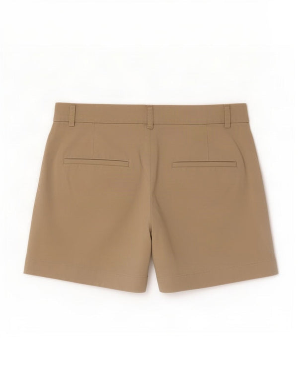 Pantaloni scurți casual pentru femei Zara Medium W28, bej, bumbac