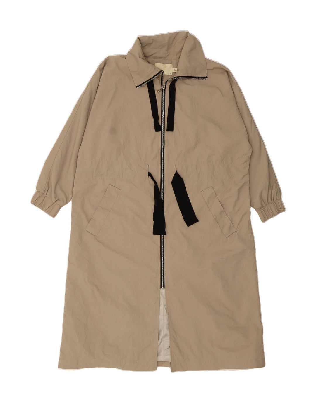 OASIS Womens Oversized Overcoat UK 12 Medium Beige Polyester Vintage Oasis and Second-Hand Oasis from Messina Hembry 