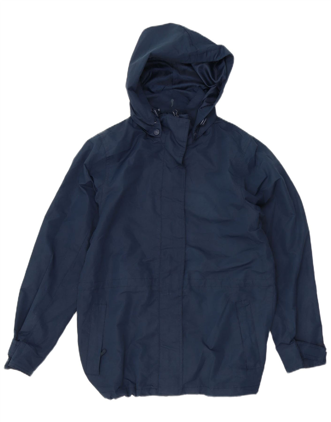 Jachetă de ploaie cu glugă pentru femei Mountain Warehouse UK 10 Small Bleumarin