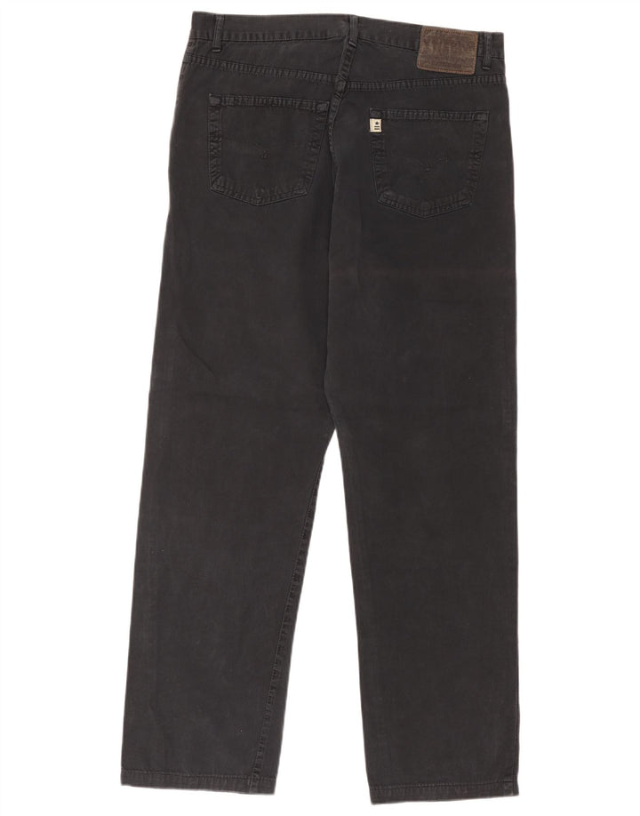 Uniformă Blugi Drepți Bărbați W36 L30 Bumbac Negru