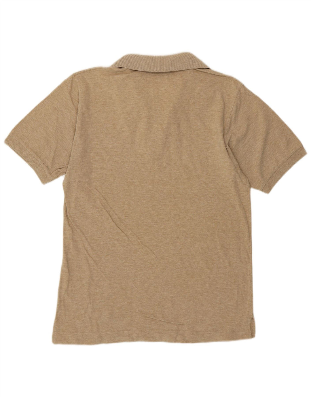 Cămașă polo Sergio Tacchini pentru bărbați, bumbac cu pete, bej mediu