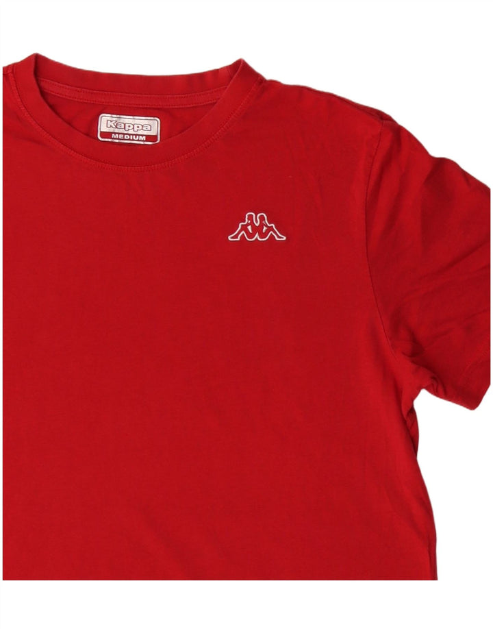KAPPA Tricou pentru femei Top UK 14 Medium Red Bumbac