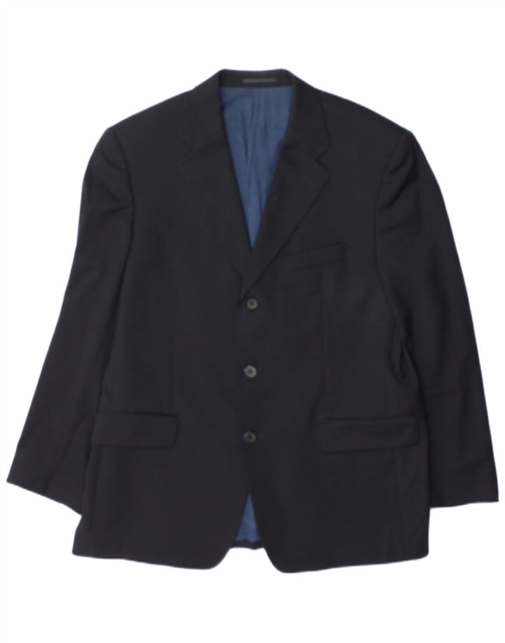 Jachetă Blazer pentru bărbați Hugo Boss cu 3 nasturi UK 38 Medium Bleumarin