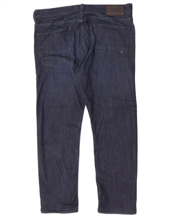 Blugi Tommy Hilfiger Bleecker Stretch Slim pentru bărbați W36 L27 bleumarin