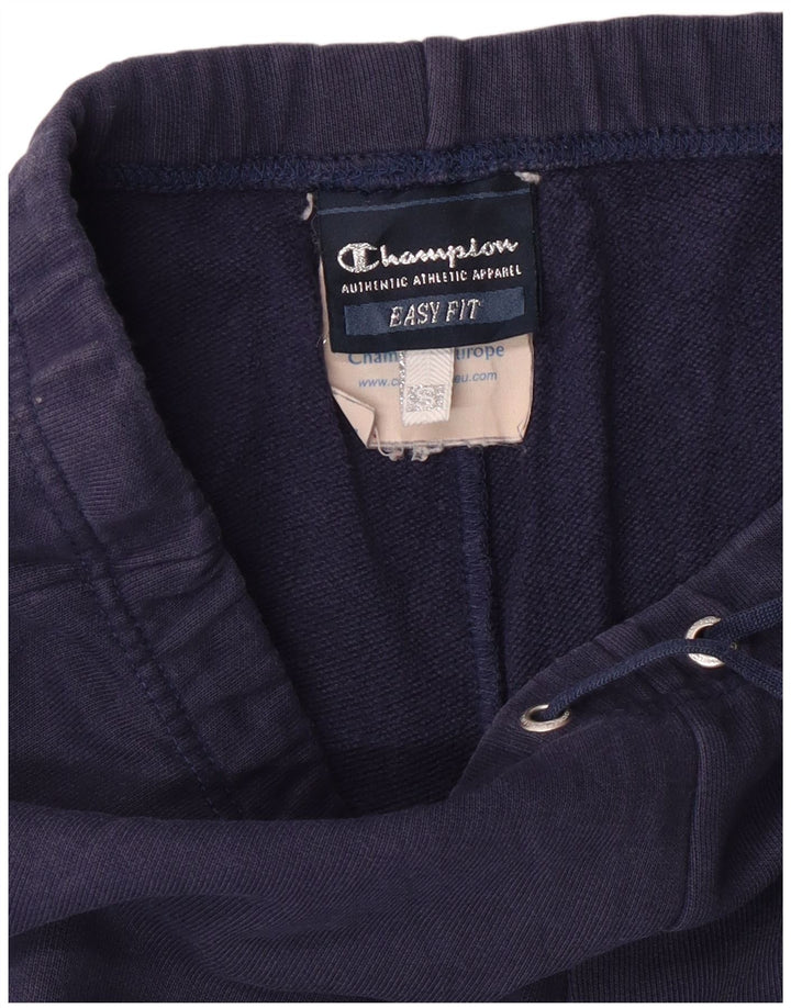 Pantaloni de trening pentru femei Champion Easy Fit UK 8 Bumbac bleumarin mic