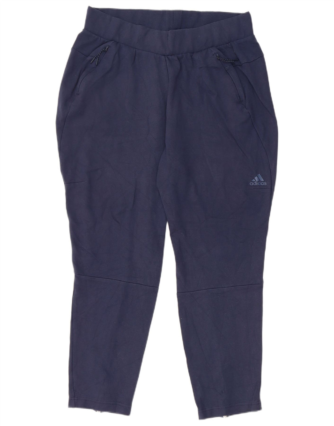 Pantaloni de trening ADIDAS pentru femei UK 16, mare, bleumarin, raion