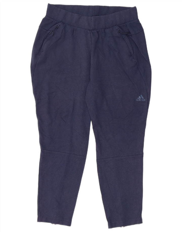 Pantaloni de trening ADIDAS pentru femei UK 16, mare, bleumarin, raion