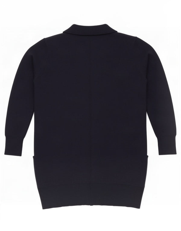 Pulover cardigan deschis pentru femei Marks & Spencer UK 6 XS bleumarin