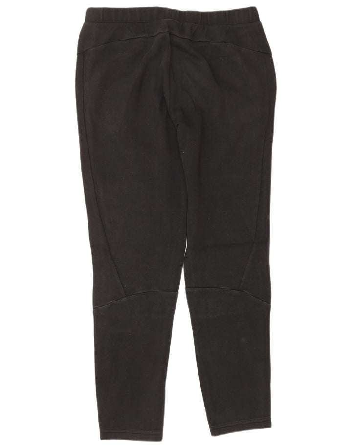 Pantaloni de trening PUMA pentru bărbați, bumbac mediu negru