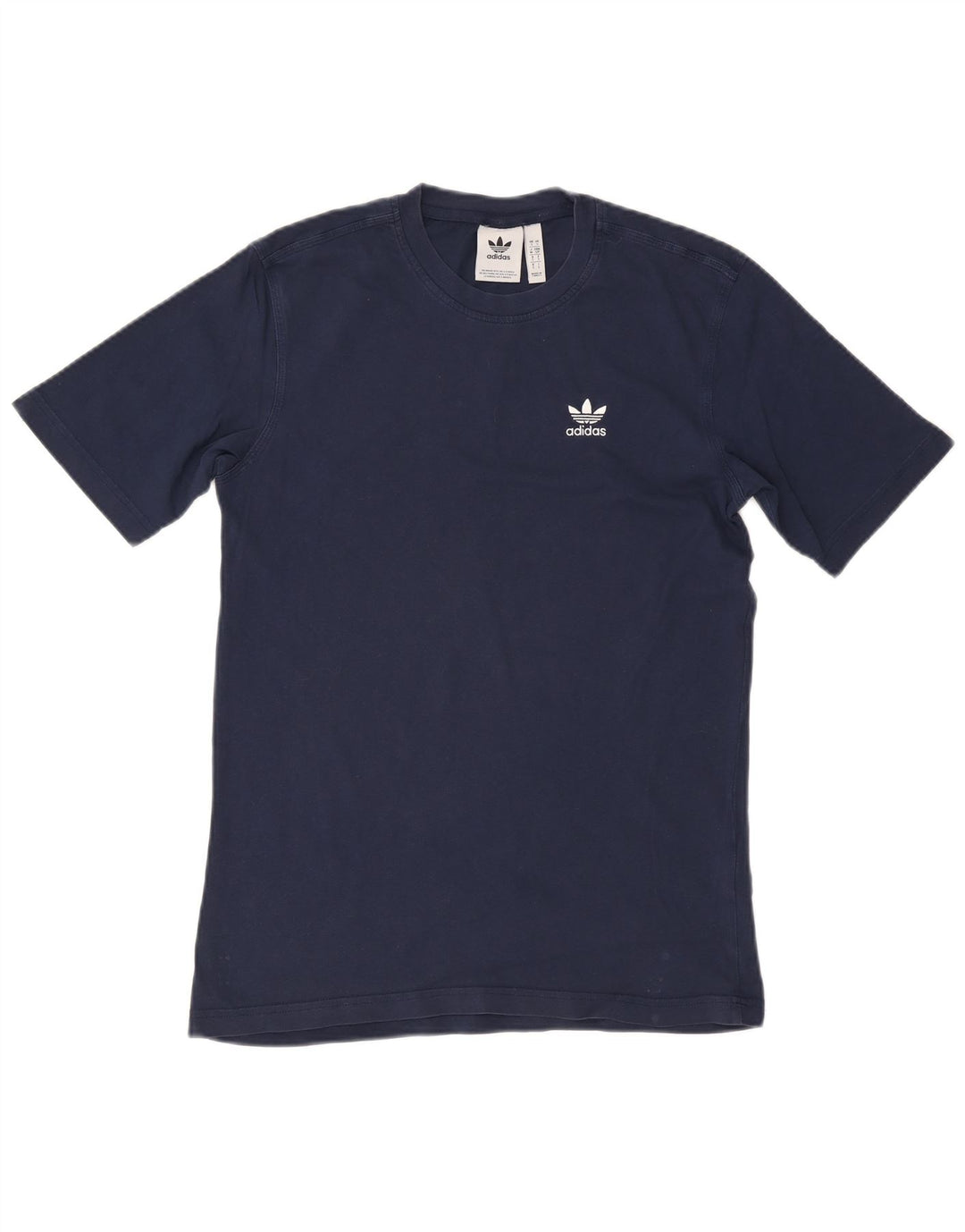 Tricou pentru bărbați Adidas Top mic din bumbac bleumarin