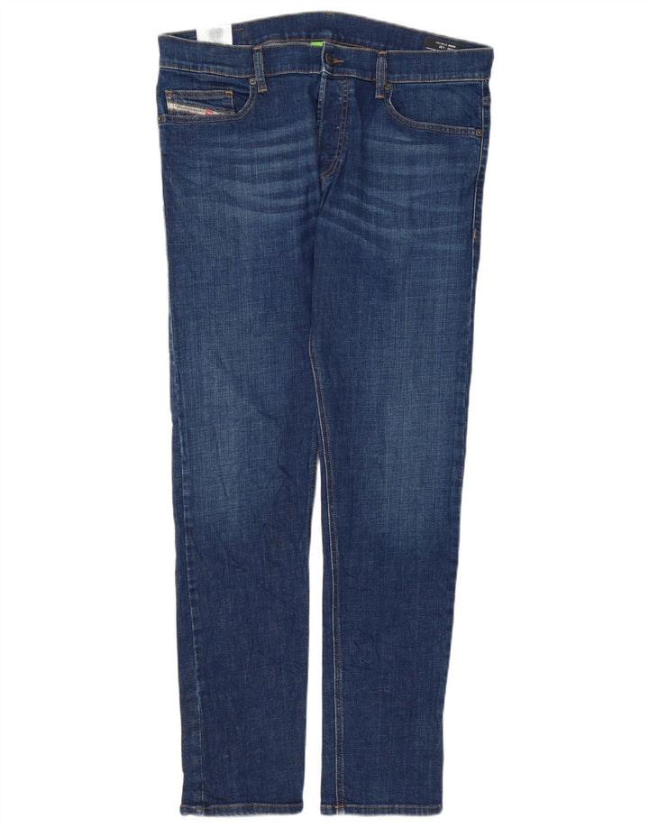 Blugi D-Luster Stretch Slim pentru bărbați Diesel W34 L32 Bumbac albastru