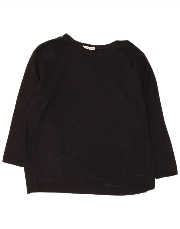 Pulover supradimensionat pentru femei Zara UK 10 Mic Negru