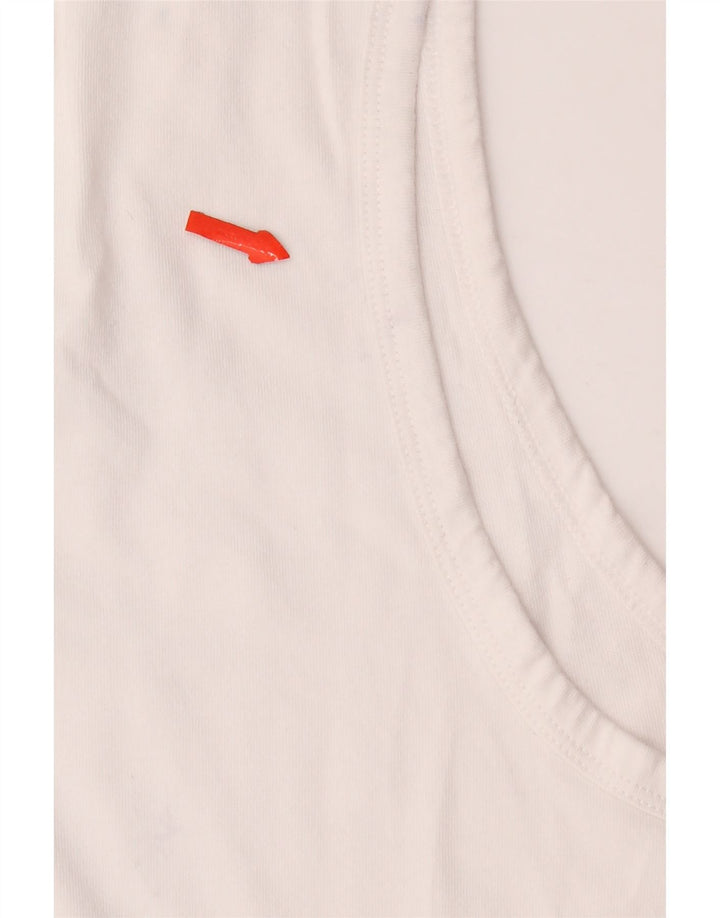 Vestă pentru bărbați Nike, mare, alb, bumbac