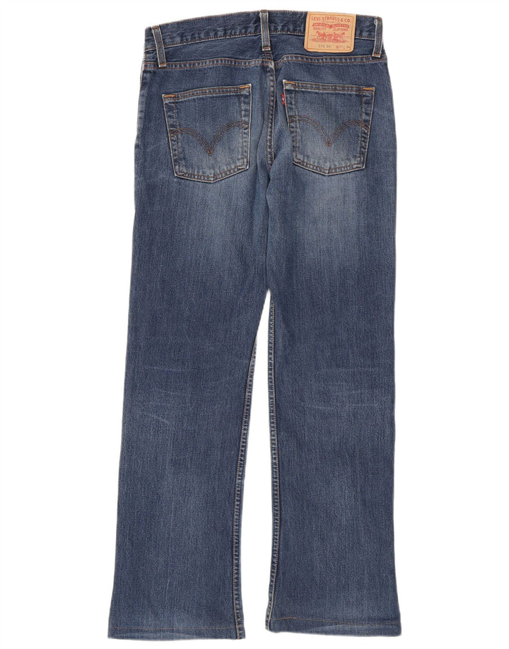 Blugi pentru bărbați Levi's 518 Distressed Bootcut W31 L30 Bumbac albastru