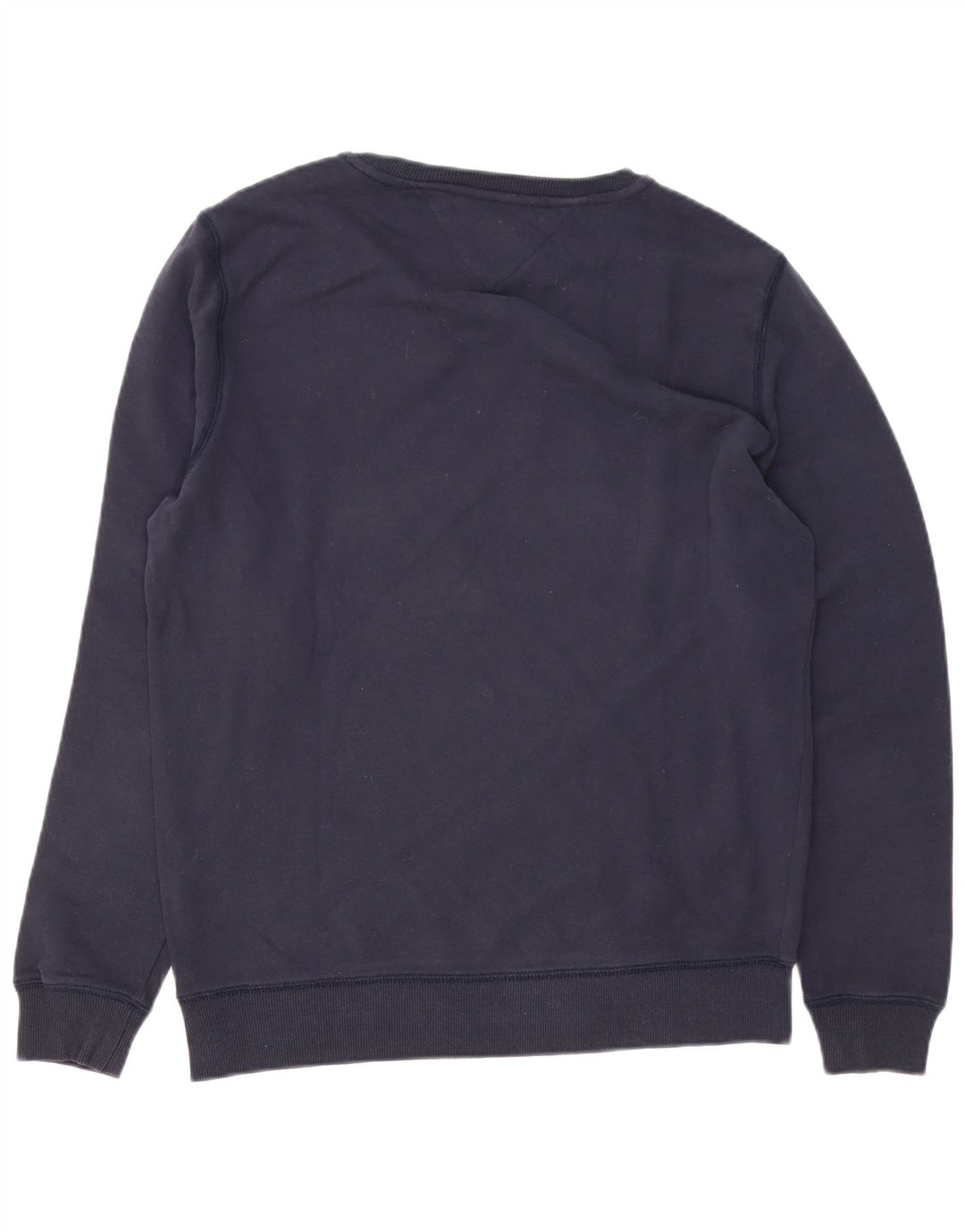 Hanorac pentru bărbați Tommy Hilfiger Pulover mare din bumbac bleumarin