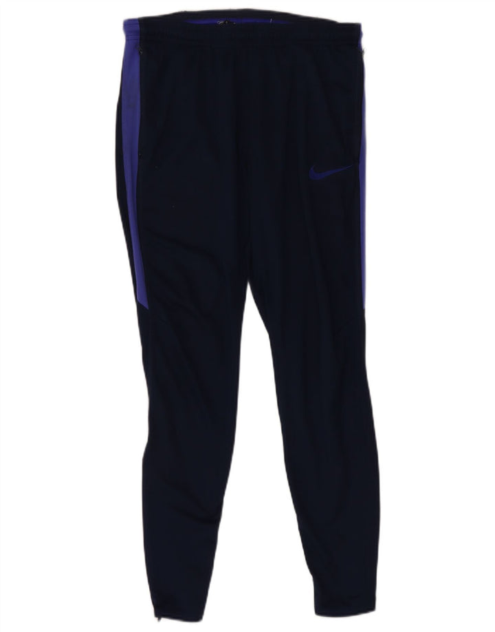 Pantaloni de trening Nike Dri Fit pentru bărbați, medii, albastru, poliester color bloc