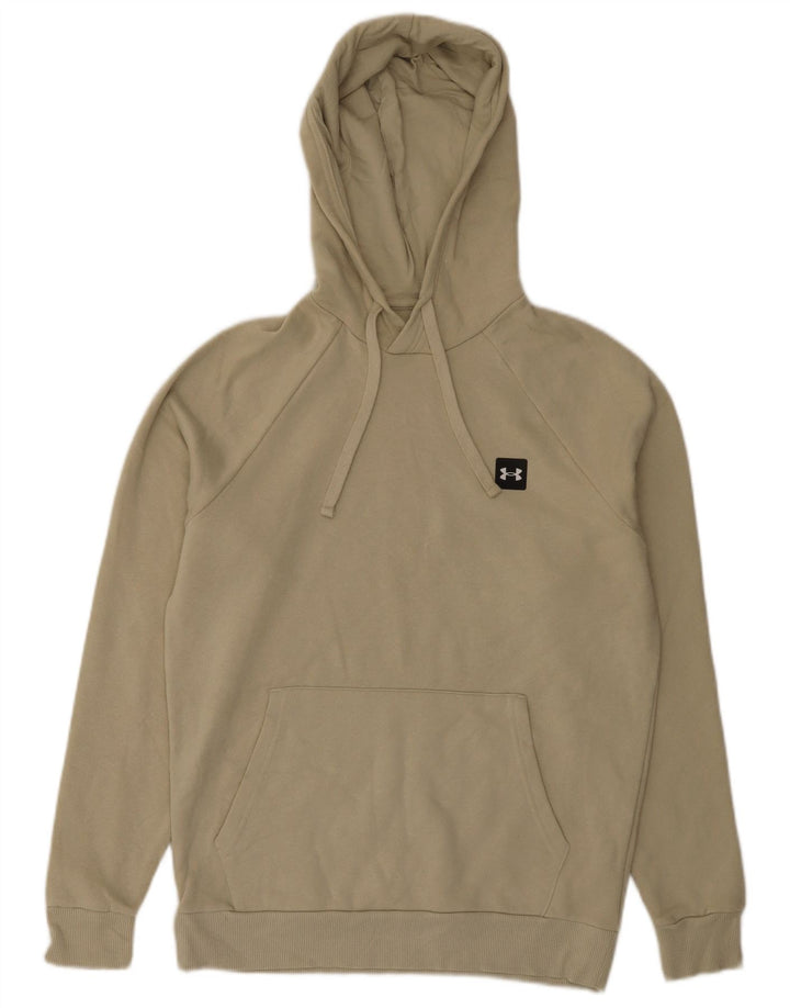 Pulover Under Armour pentru bărbați, mic, bej, bumbac
