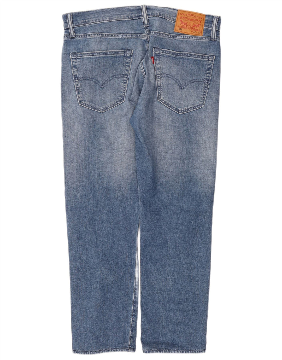 Blugi conici pentru bărbați Levi's 502 W32 L28 Bumbac albastru