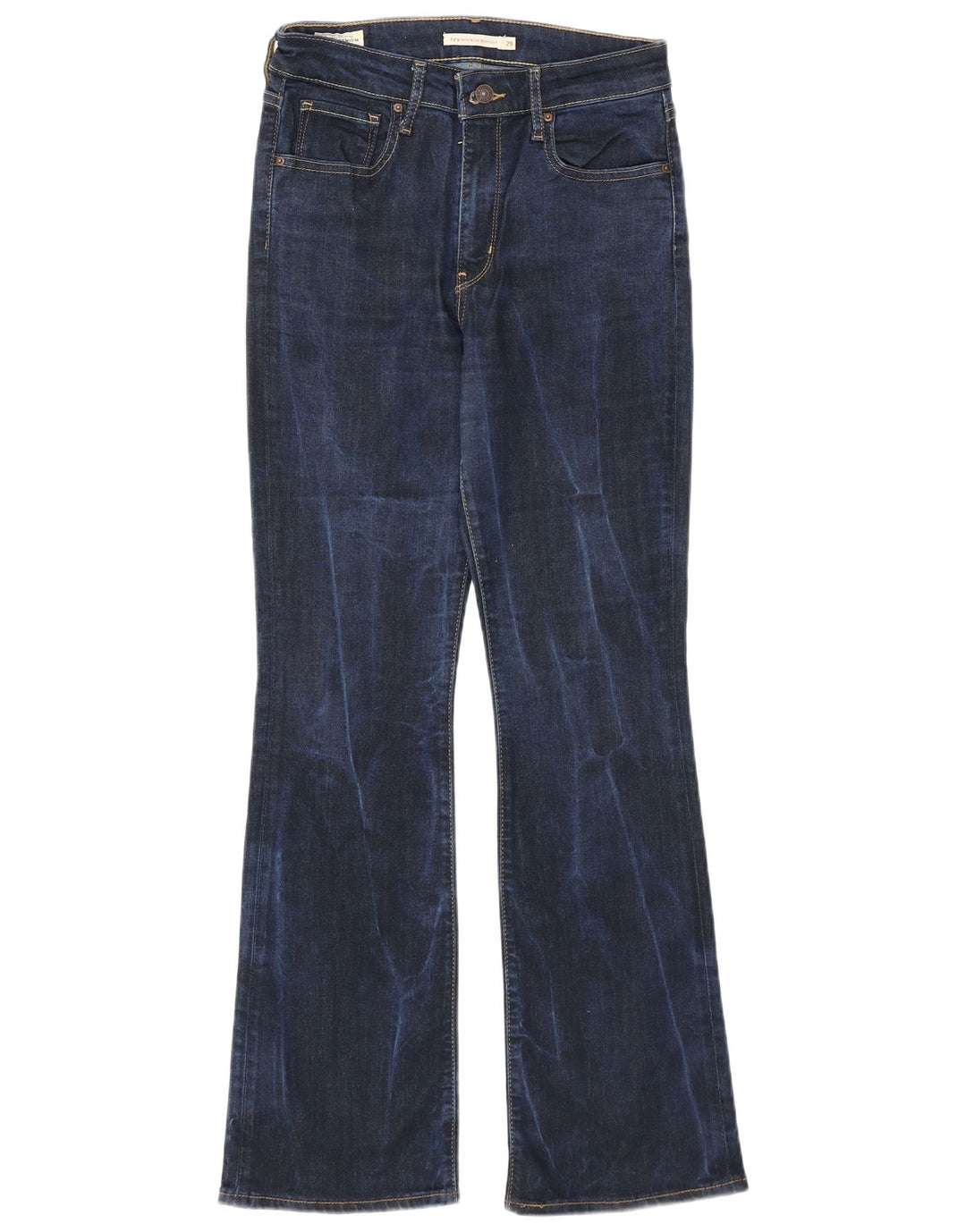 Blugi Levi's pentru femei 725, cu talie înaltă, lyocell, W29 L30, bleumarin