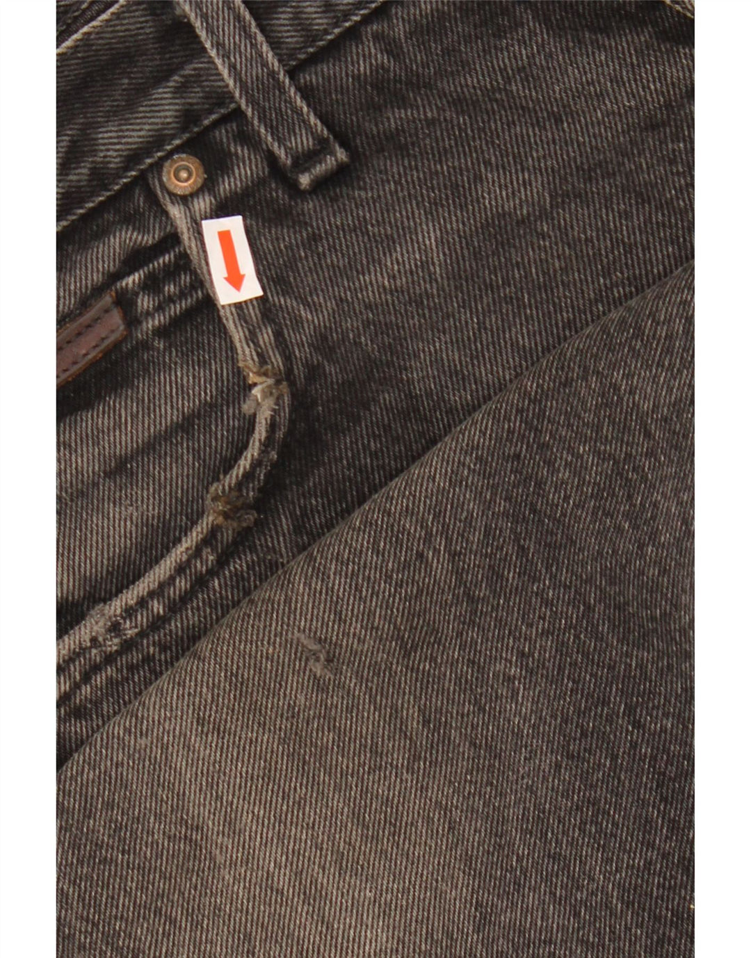 WRANGLER Blugi pentru bărbați Indiana Straight W36 L28 bumbac negru