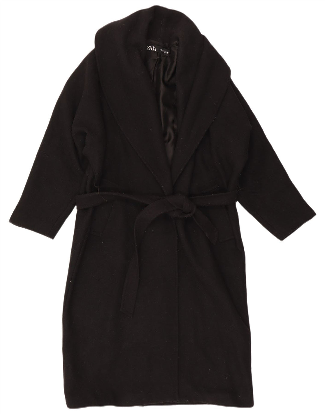 Pardesiu pentru femei Zara UK 14 Medium Black