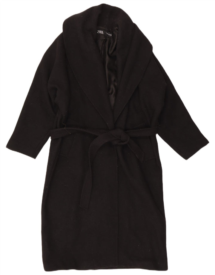 Pardesiu pentru femei Zara UK 14 Medium Black