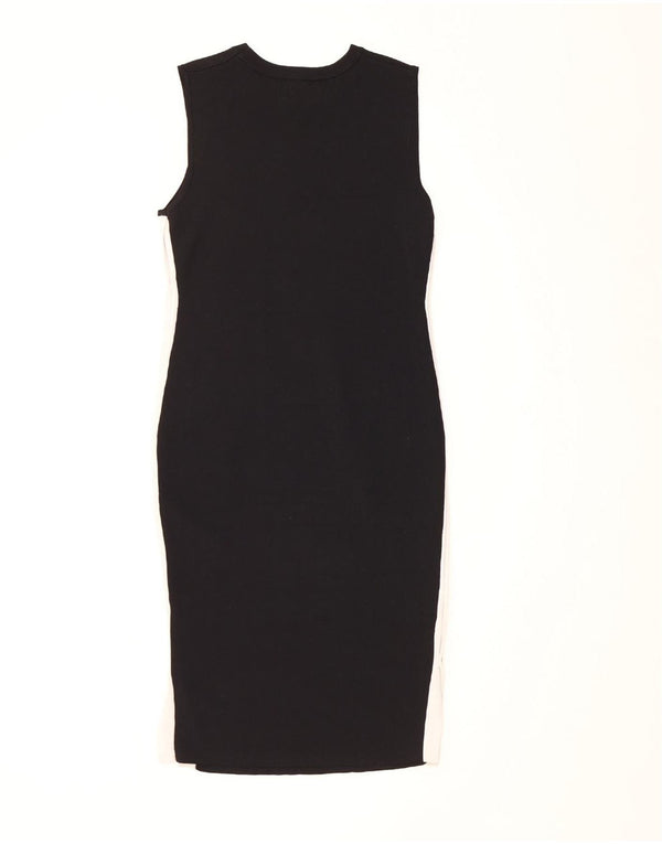 Rochie bodycon fără mâneci pentru femei Oasis UK 12 Medium Black Colorblock