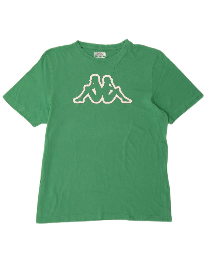 Tricou grafic pentru bărbați Kappa Top mare verde