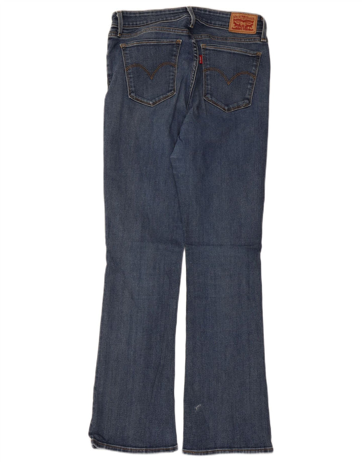 Blugi Levi's 715 Bootcut W30 L30, bumbac albastru