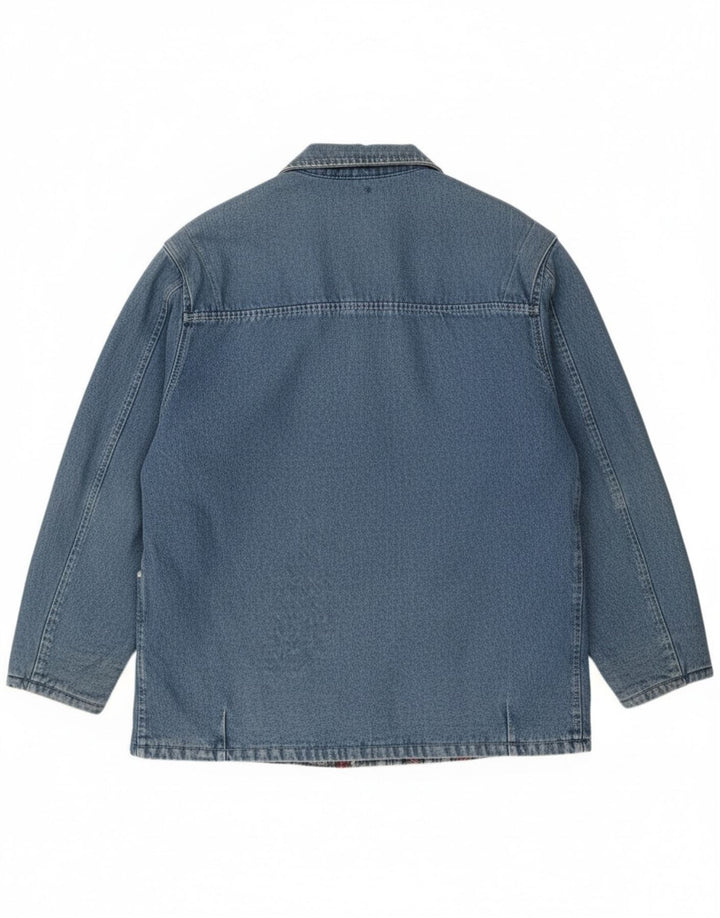 Palton de blugi pentru bărbați Wampum UK 40, mare, albastru, bumbac