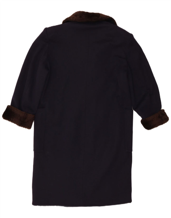 Palton dublu pentru femei Sportmax UK 16 mare bleumarin