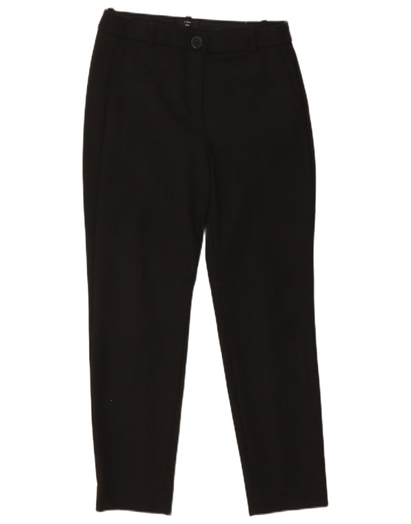 Pantaloni chino Cameron cu talie înaltă pentru femei J. Crew US 6 Medium W30 L27 Negru