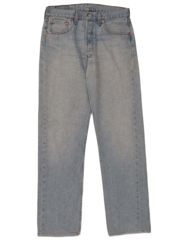 Blugi drepti pentru bărbați Levi's 501 W32 L31 Bumbac albastru