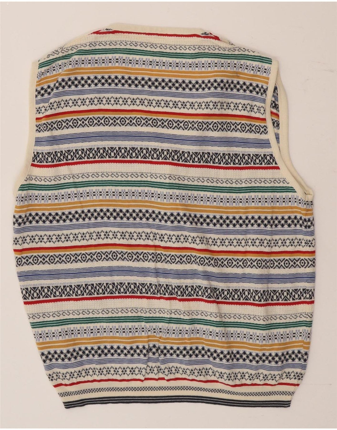 Gabriella Frattini Pulover Cardigan Bărbați Mediu Multicolor Fair Isle