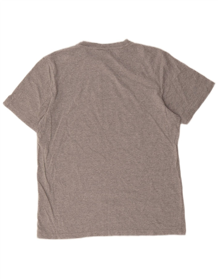 Tricou grafic pentru bărbați Ellesse Top din bumbac gri mediu