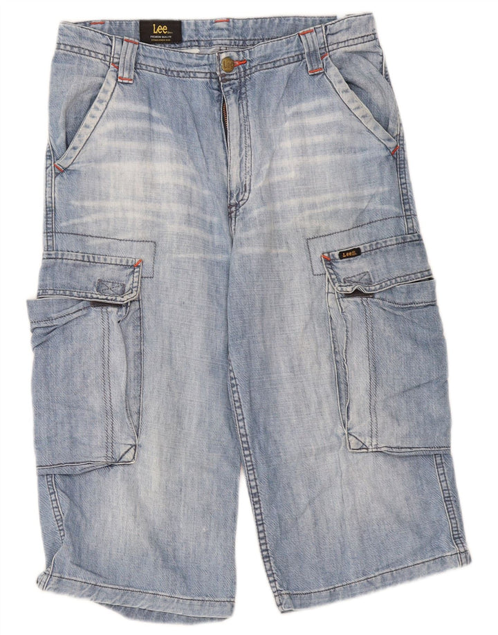 Lee Boys Stanton Cargo Shorts 13-14 Ani W30 Bumbac Albastru