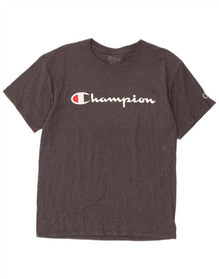 Tricou grafic pentru bărbați Champion Top Medium Gri