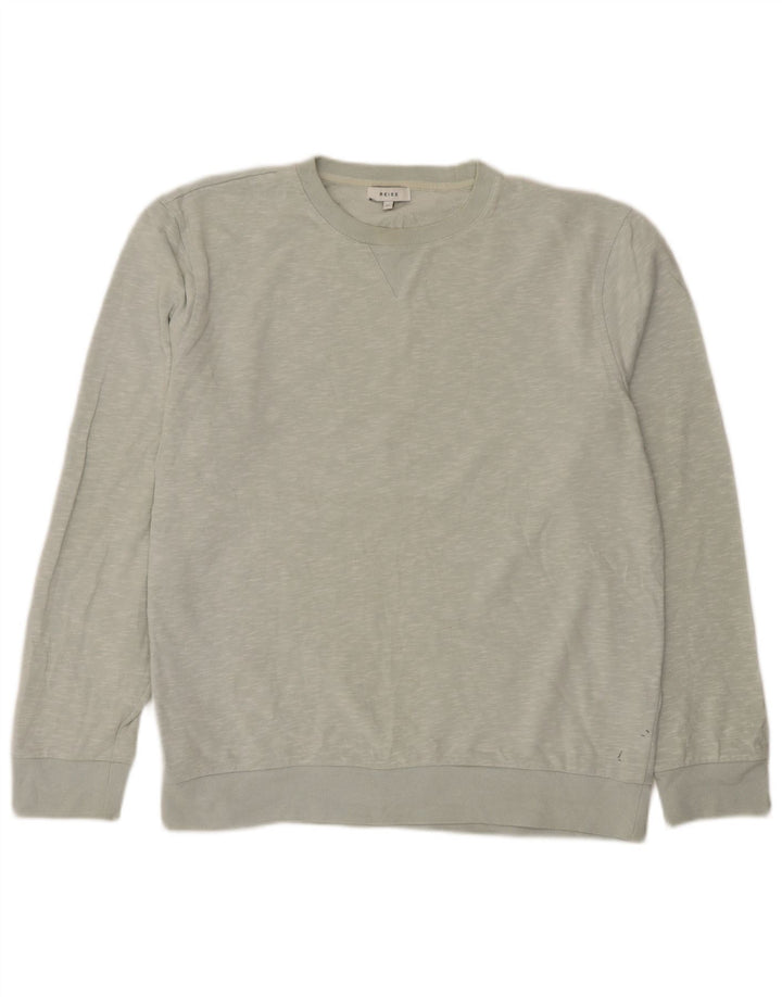 Hanorac pentru bărbați Reiss Jumper XL, bumbac cu pete gri