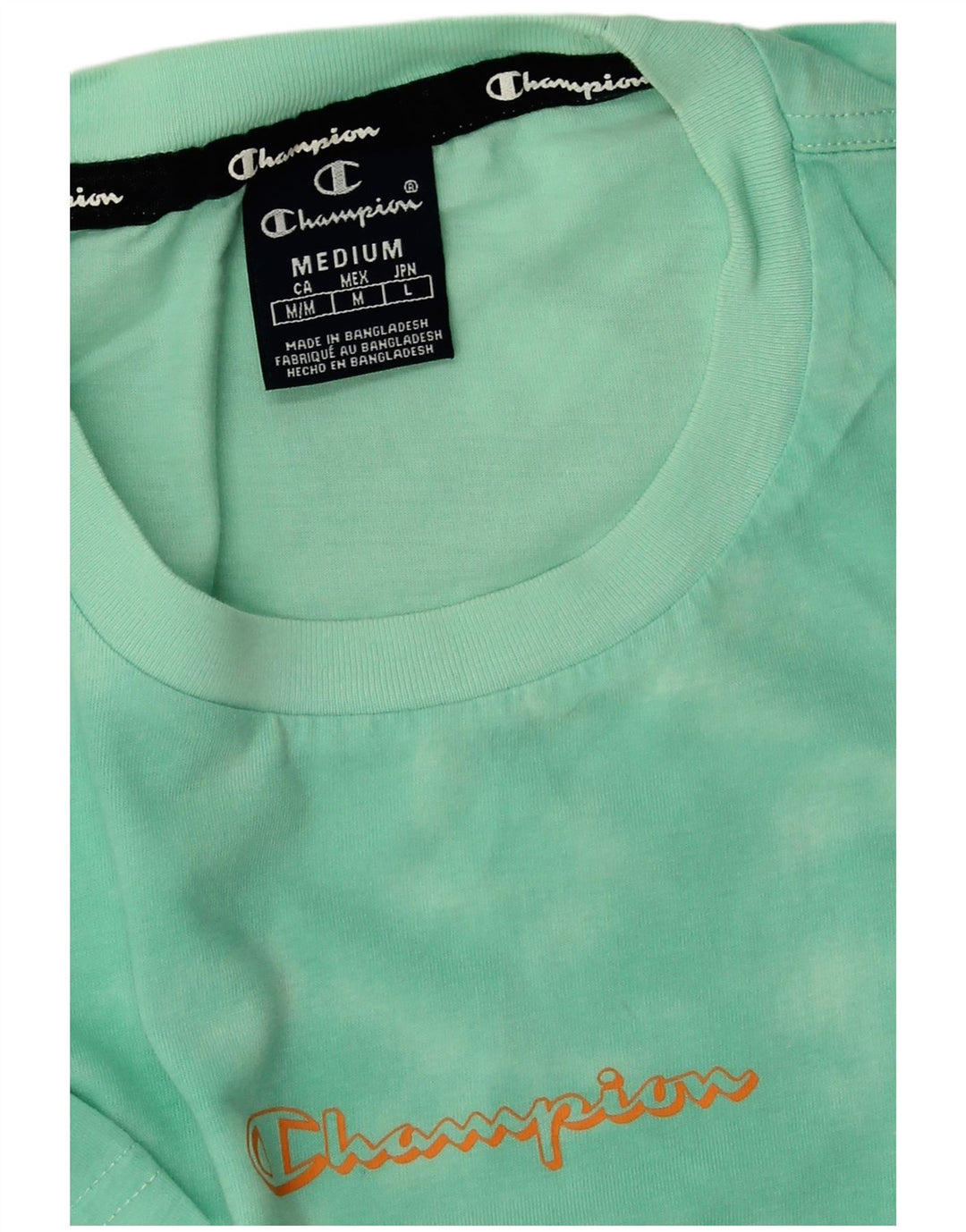 Tricou Bărbați CHAMPION Top Medium Green Tie Dye