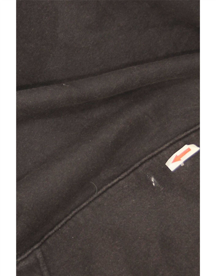 Pulover Nike pentru bărbați, bumbac mediu negru