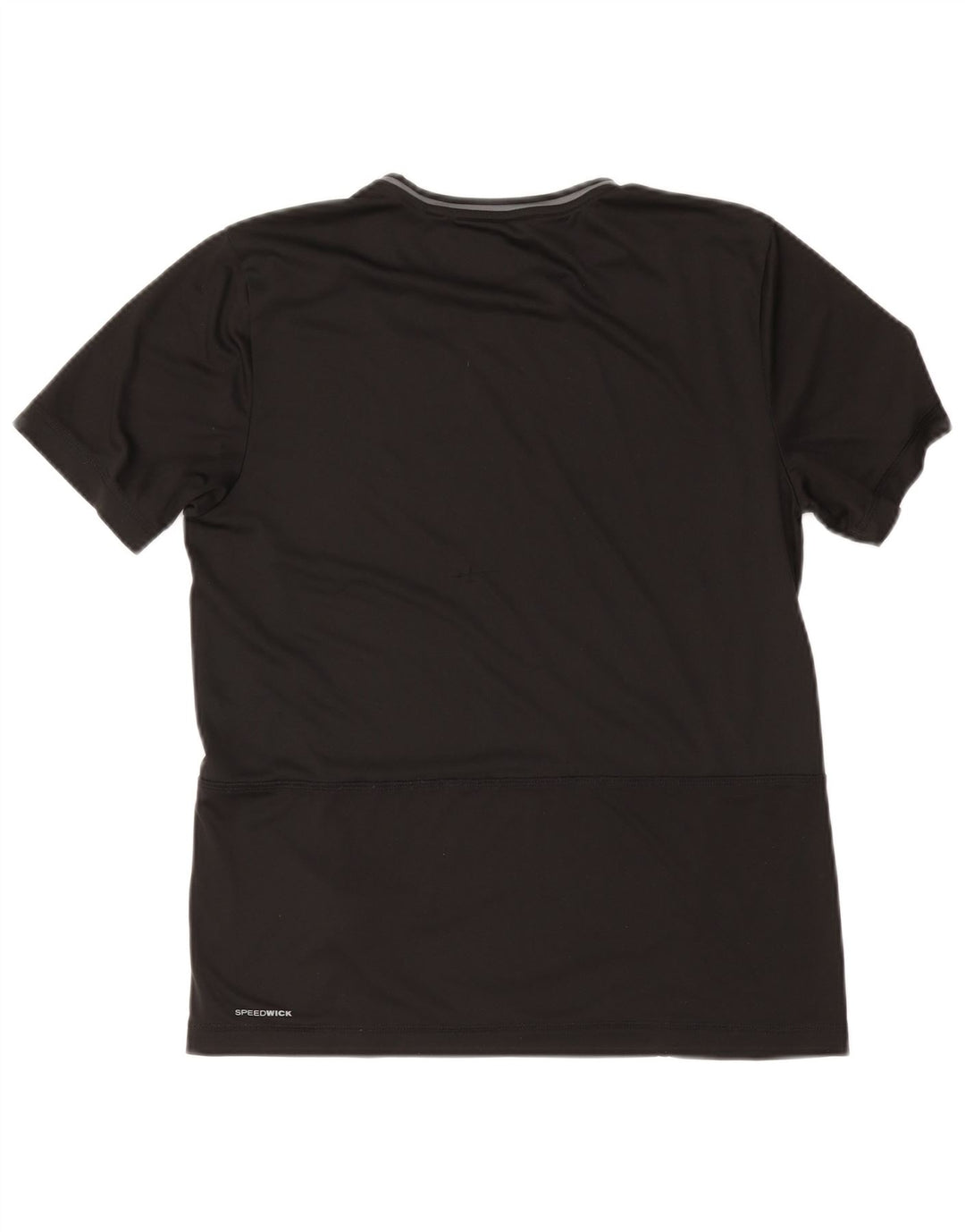 Top tricou REEBOK pentru femei UK 14 Medium Black Colorblock Poliester