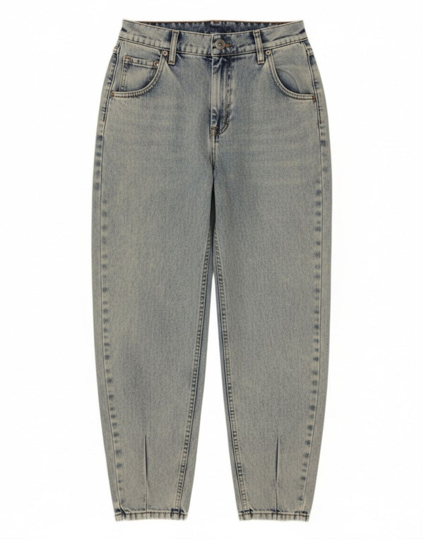 Carrera Blugi conici cu talie înaltă pentru femei 758 EU 36 Mici L27 L26 Bumbac albastru