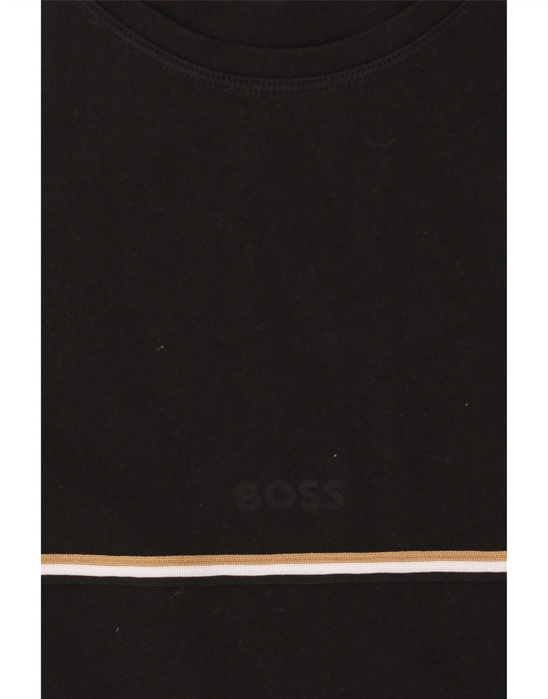 Tricou pentru bărbați Hugo Boss Top mediu din bumbac negru