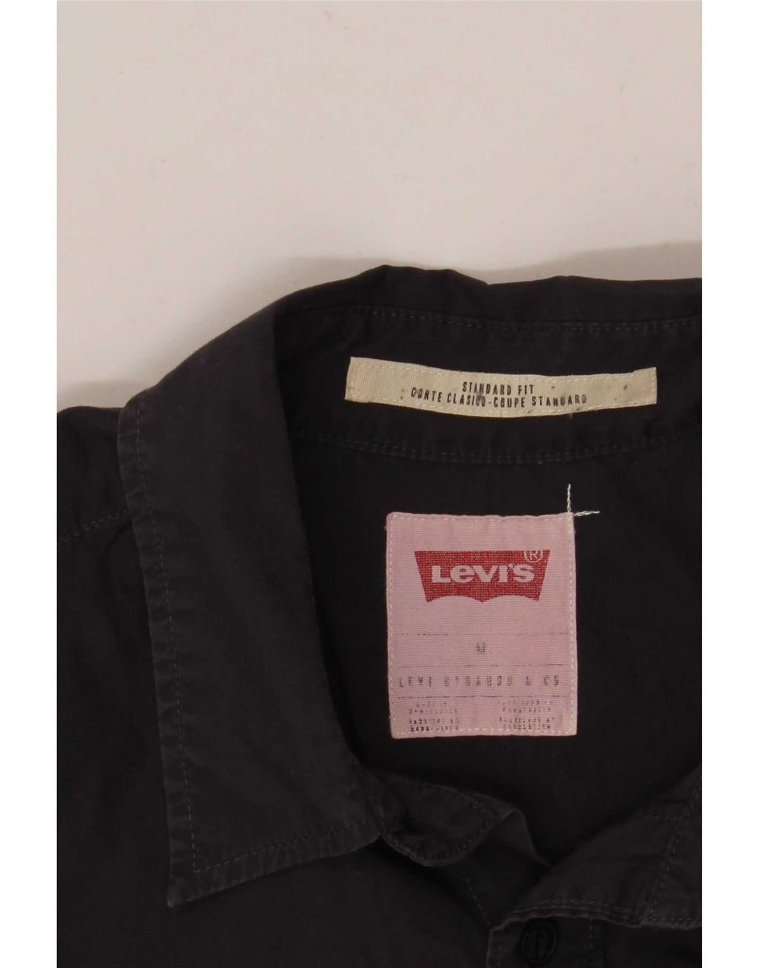 Cămașă Levi's Standard Fit pentru bărbați, albastru bleumarin mediu
